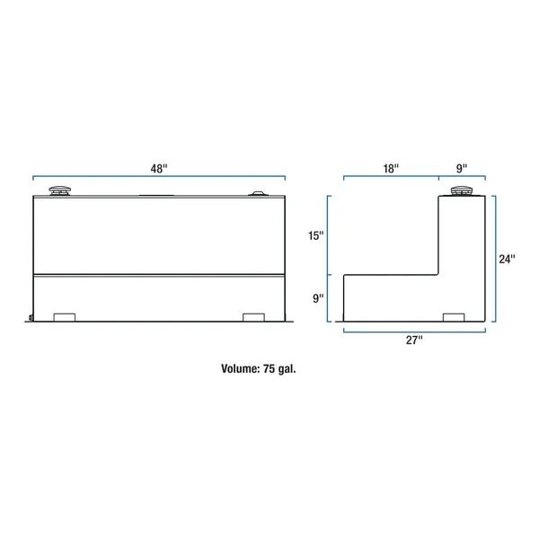 UWS ST-75-L-MB TRANSFER Tank