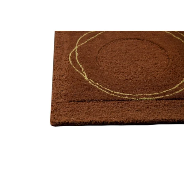 Mat Orange Circa Area Rug - Rust 5&0x22x7&0x22