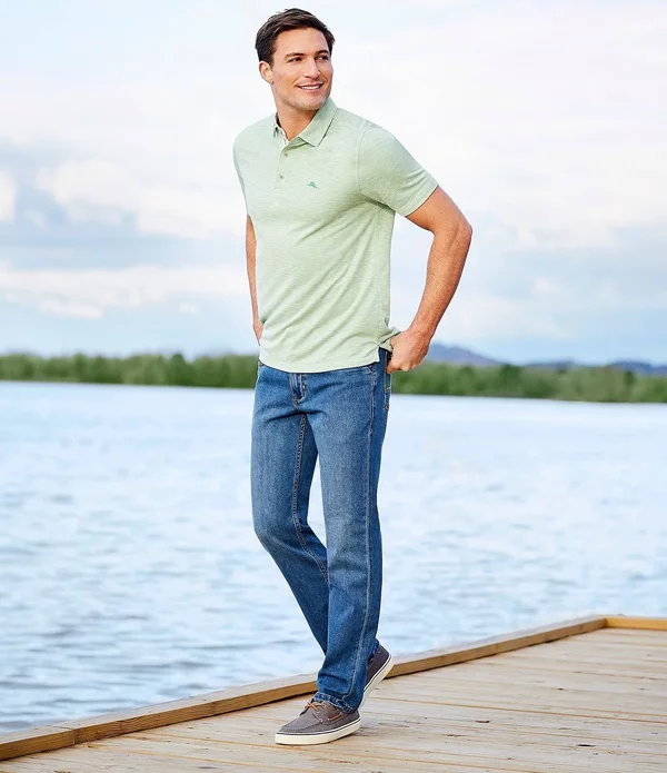 Tommy Bahama Denim Men's Palmetto Paradise Polo Shirt