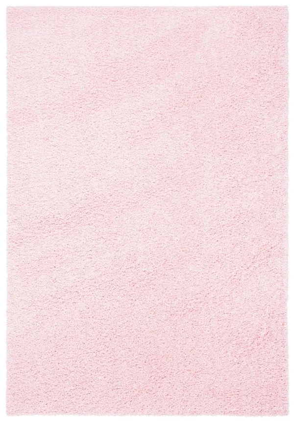 Safavieh Primo Shag PRM300U 6&7x22 x 6&7x22 Square Light Pink Area Rug