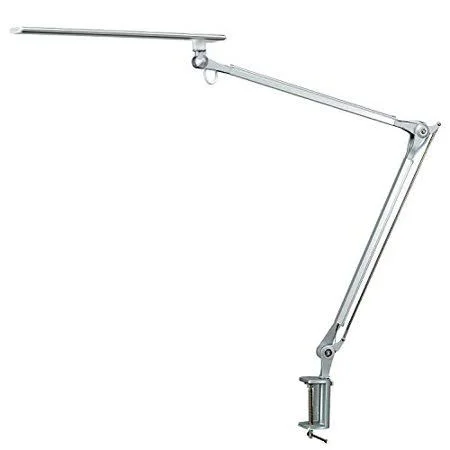 Phive CL-1 LED Architect Desk Lamp, Clamp Lamp, Metal Swing Arm Dimmable Task Lamp (Touch Control, Eye-Care Technology, Memory
