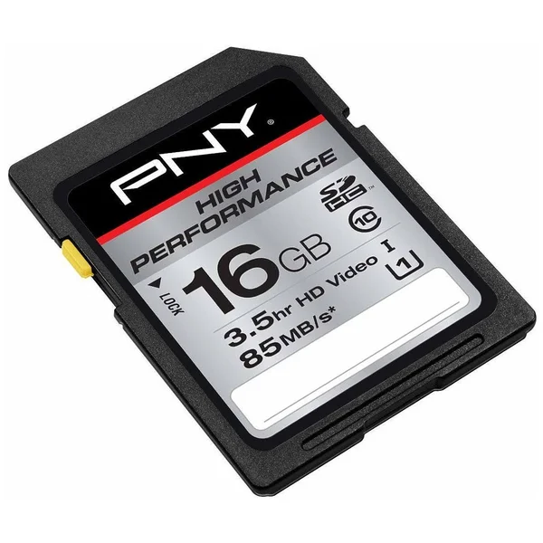 PNY High Performance 16 GB SDHC P-SDHC16GU185-GE