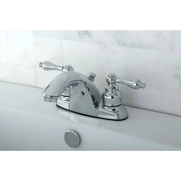 Kingston Brass KB7645AL English Country 4-Inch Centerset Lavatory Faucet - Oil Rubbed Bronze