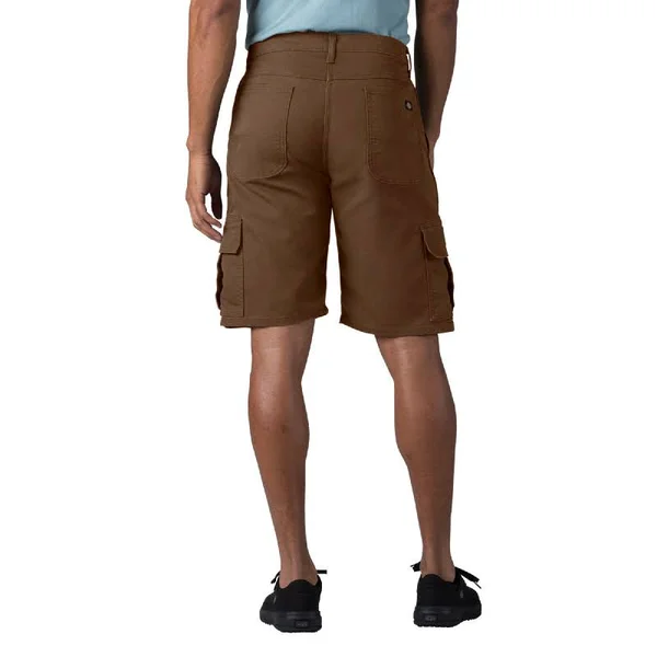 Dickies Men's 11 in. Duck Cargo Shorts - DX902, Timber Brown