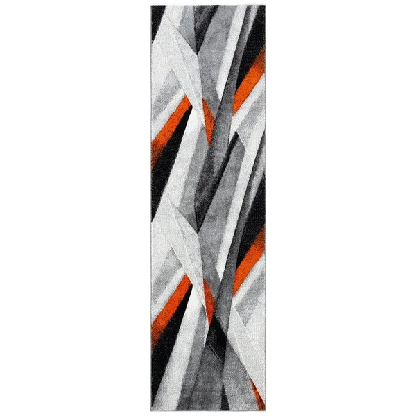 Safavieh Hollywood Rug Collection HLW710Y - Grey - Green - 2&-3x22 x 8&