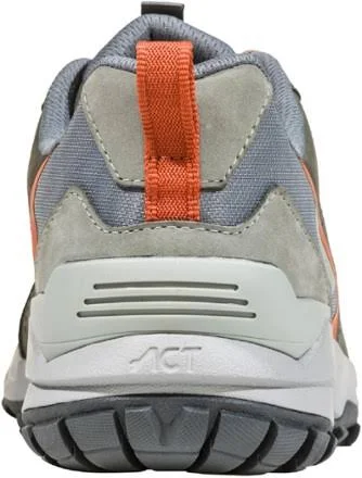 Oboz Men's Sypes Low Leather Waterproof Hiking Shoes Gray 9