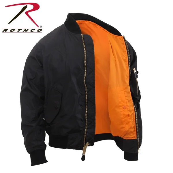 Rothco - Lightweight MA-1 Sage Green Flight Jacket