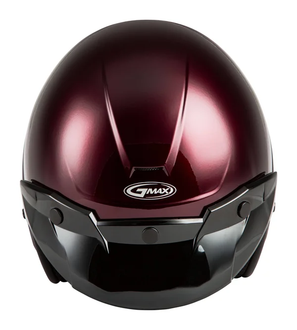 GMAX G1020107 Of-2 Open-Face Helmet Wine Red XL