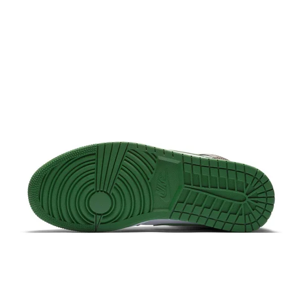 Air Jordan 1 Mid Black Pine Green - Size 8 Men