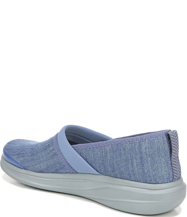 Bzees Coco Women's Slip on Shoes Washed Denim : 9 M