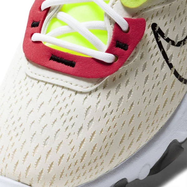 Nike - Women's React Vision (pale Ivory - Black, Volt, Laser Crimson)