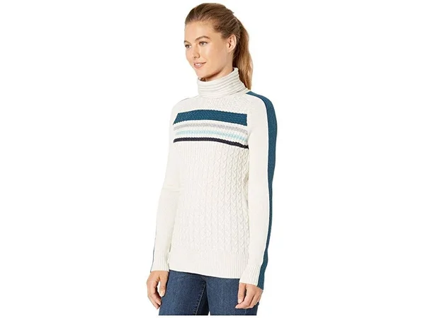 Smartwool Dacono Ski Sweater Women's, Moonbeam Heather, S