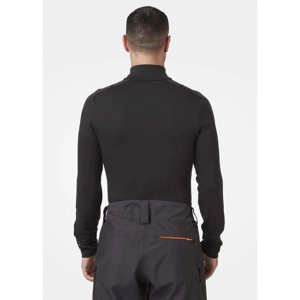 Helly Hansen Lifa Merino Lightweight 1/2 Zip Medium, Black
