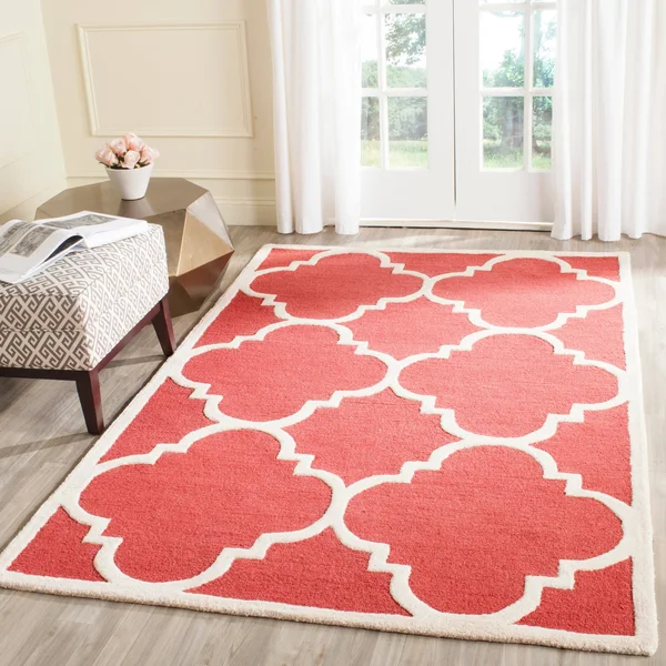 Safavieh Cambridge Silver & Ivory 6& x 6& Square Rug