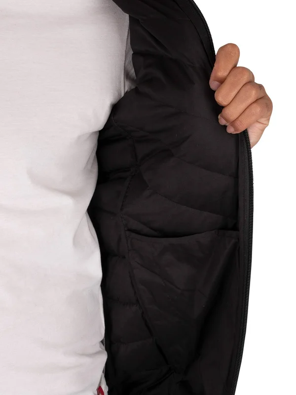 Emporio Armani Down Jacket - Black - Casual Jackets