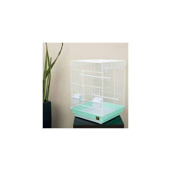 Prevue Square Top Bird Cage - Small - 1 Pack - (16x22L x 14x22W x 18x22H)