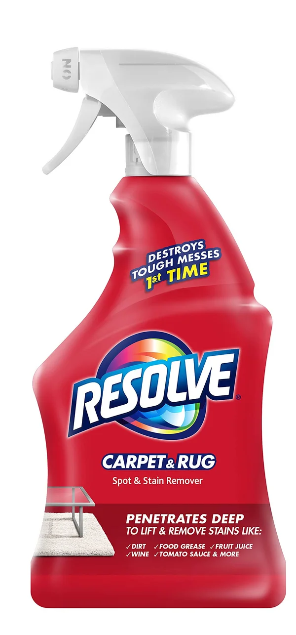 Resolve Carpet Stain Remover Carpet Cleaner - 22 oz bottle