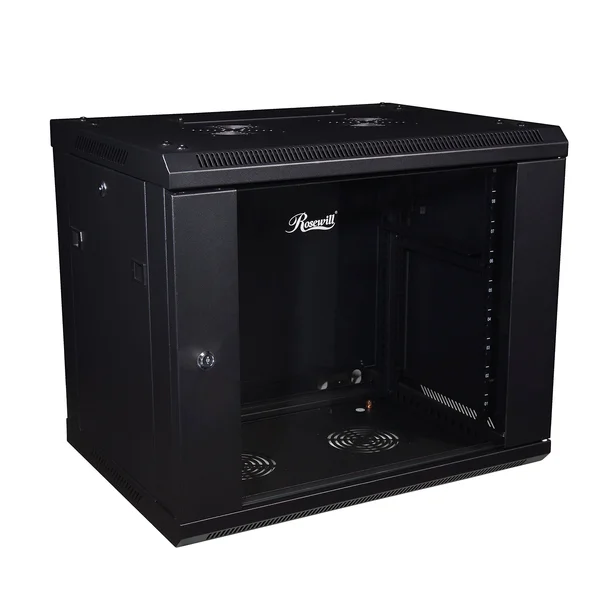 Rosewill RSWM-9U001 9U 450mm Deep Single Section Wall Cabinet Tou - 19.80" x 23.60" x 17.70"