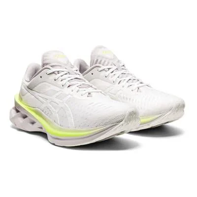Asics Novablast Running Shoes White Yellow Women - 37