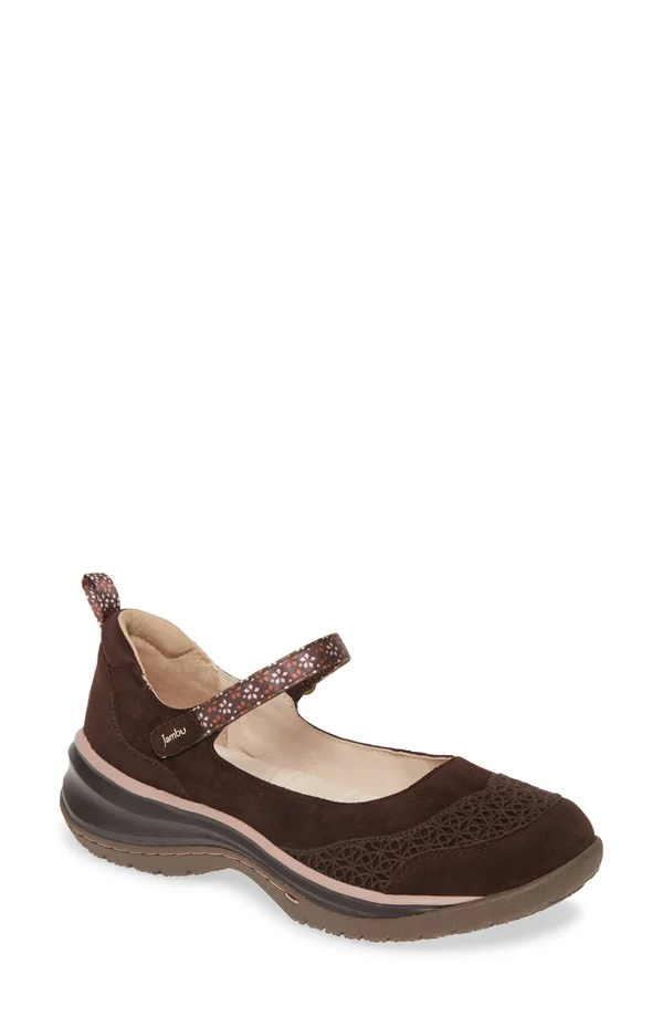Jambu Cornflower Casual Mary Jane - Brown