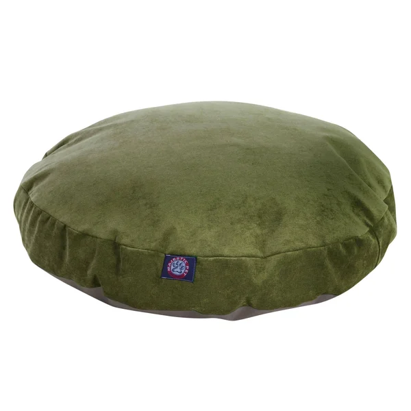 Majestic Pet Aubergine Villa Round Pet Bed Small