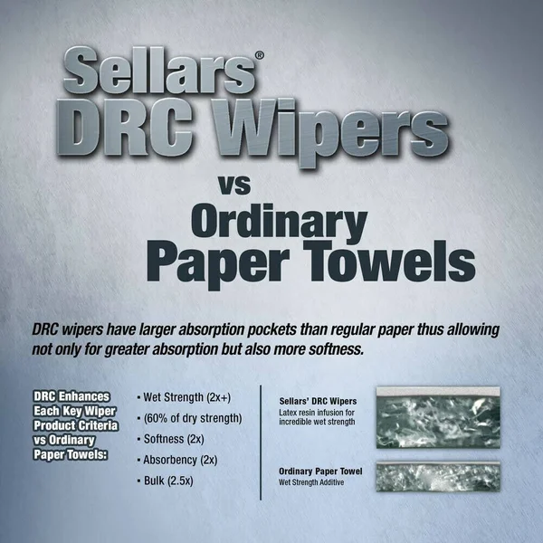 Sellars Wipers & Sorbents 10252 Plain Z400 Jumbo Roll- 692CT, Blue
