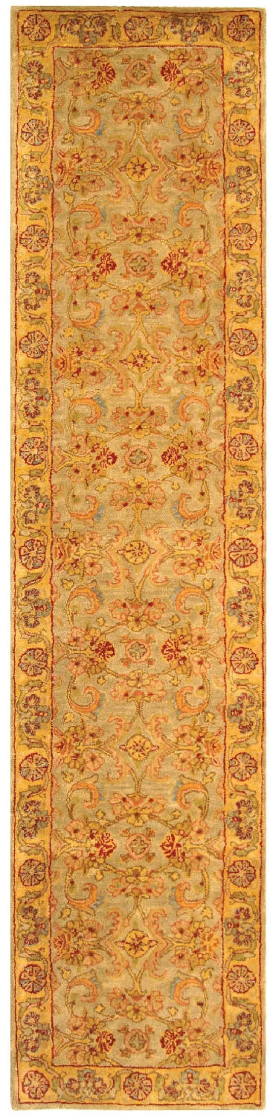 Safavieh 3& x 5& Classic CL324A Light Green, Gold Rug
