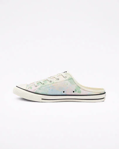 Converse Chuck Taylor All Star Dainty Sneaker Mule - Size 8.5 in Egret/Bold Wasabi at Nordstrom