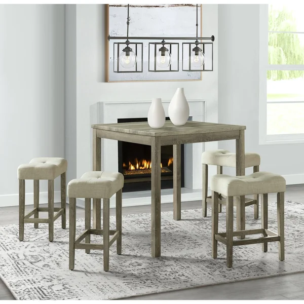 Picket House Furnishings Turner 5pc Counter Height Dining Set