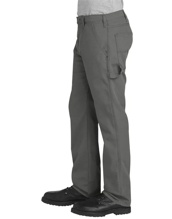 Dickies Men's Flex Regular Fit Straight Leg Tough Max Duck Carpenter Pants