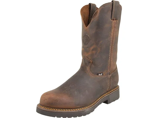 Justin Boots Men's J-Max Rugged Bay Gaucho Work Boots