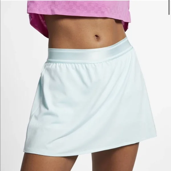 Nike Women's Court Dri-Fit Tennis Skirt - XS, Blue
