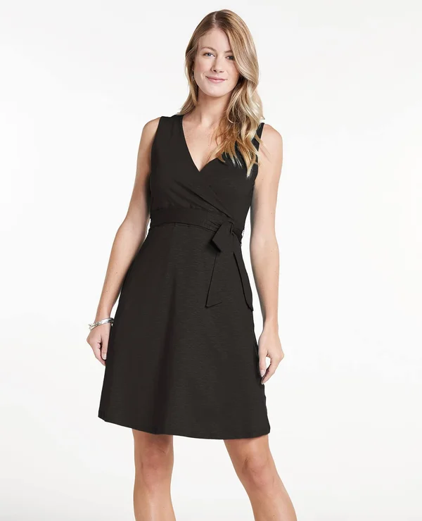 Toadu0026Co Cue Wrap Sleeveless Dress - Women's Black - XS