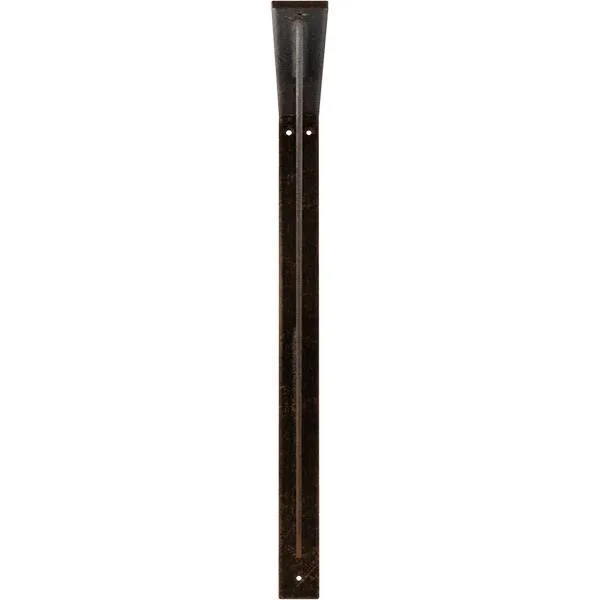 Ekena Millwork 2x22W x 24x22D x 24x22H Legacy Steel BRACKET, Antiqued Bronze