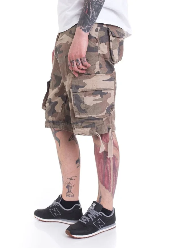 Brandit Urban Legend Shorts Light Woodland Size XL