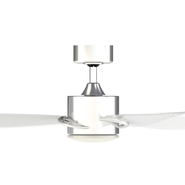 Fanimation FP8511BL SculptAire 52x22 Ceiling Fan Black with LED Light