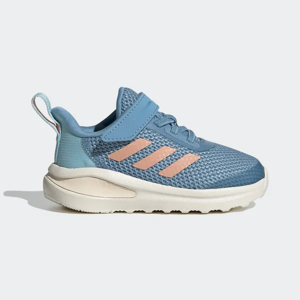 Adidas FortaRun El Toddler Running Shoes - Girl's, Size: 7 T, Blue