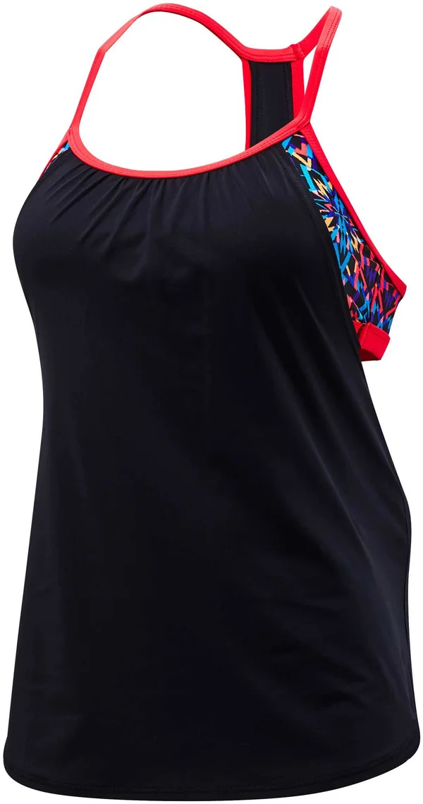 TYR Women's Carnivale Shea 2 in 1 Tank M Black - Multi