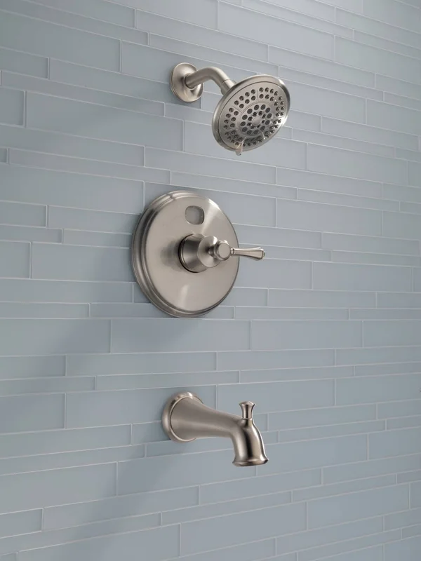 Delta Faucet 144984-SST2O MultiChoice 14 Series Temp2O Tub and Shower, Stainless