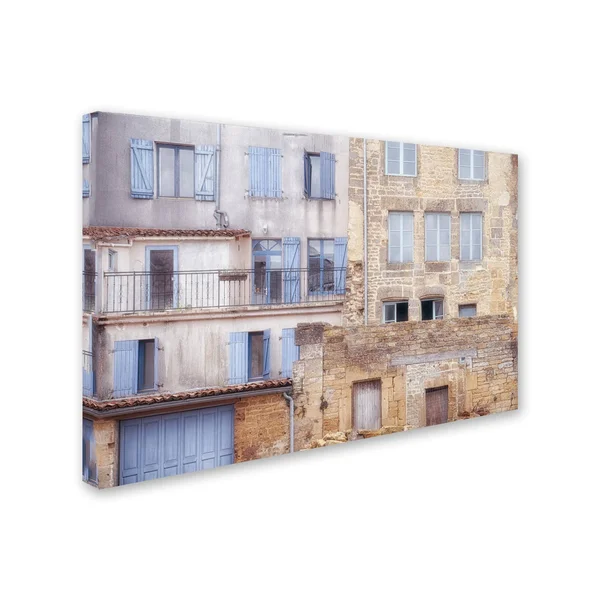Trademark Fine Art 'Facade I' Canvas Art by Cora Niele