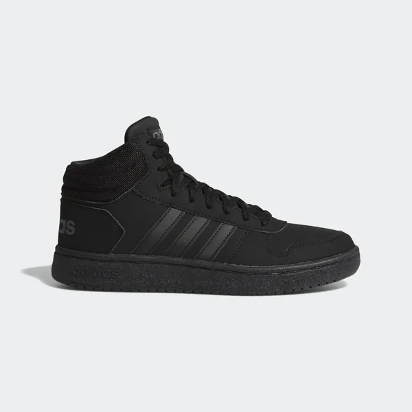 Men's Adidas Hoops 2.0 Mid Sneaker - Black - Size 11.5