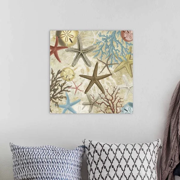 Coral Menagerie II - Large Solid-Faced Canvas Wall Art Print, Great Big Canvas