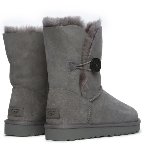 UGG Bailey Button II Women's Boots - Grey, 9M
