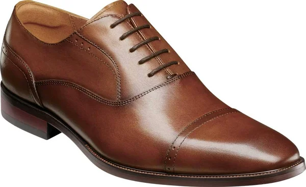 Florsheim Sorrento Cap Toe Oxford 8.5 Men's Cognac