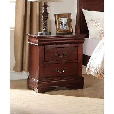 Dillwyn 2 - Drawer Nightstand Alcott Hill Color: Cherry