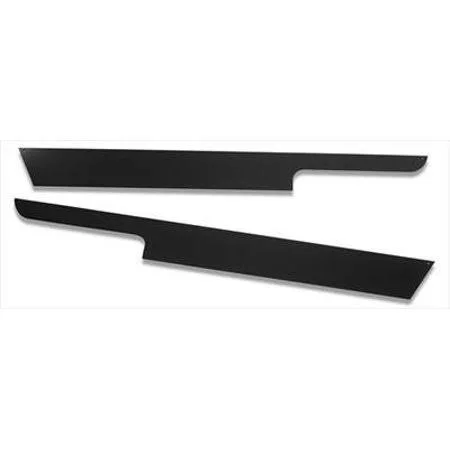 1993 Jeep Wrangler (YJ) Warrior Sideplates without Lip (Black Diamond Plate) - 908xpc