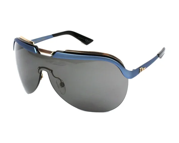 Christian Dior Solar/s Qwu-y1 Gold Blue/gray Sunglasses Authentic