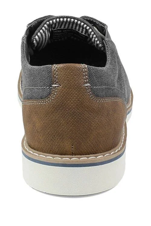 Nunn Bush Barklay Canvas Plain Toe 13 Men's Gunmetal