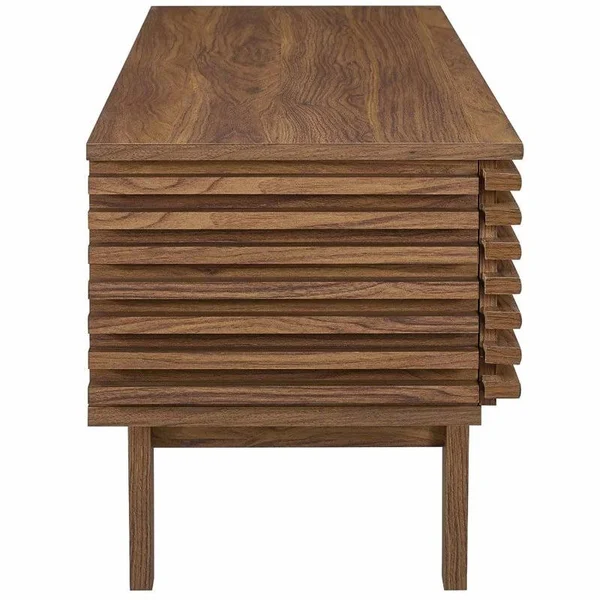 Levan Home Mid-Century Modern 46x22 TV Stand in Walnut - LH-5094-1994895