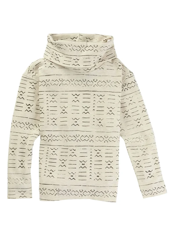 Burton Women's Ellmore Pullover, Vanilla Bogolanfini, S
